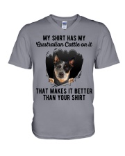 Australian Cattle-CS3999-My Shirt V-Neck T-Shirt tile