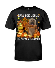 Briard-CS3774-He Never Leaves Classic T-Shirt front