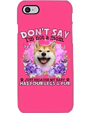 Akita-CS4086-Don't Say-V2 Phone Case tile