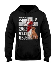 Rhodesian Ridgeback-CS3937-Be Like Jesus Hooded Sweatshirt tile