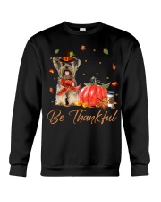 Yorkshire Terrier-CS3570-Be Thankful Crewneck Sweatshirt tile
