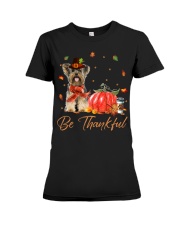 Yorkshire Terrier-CS3570-Be Thankful Premium Fit Ladies Tee tile