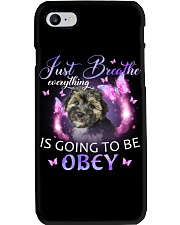 Morkie-02-CS3533-Just Breathe-V2 Phone Case tile