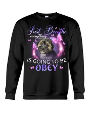 Morkie-02-CS3533-Just Breathe-V2 Crewneck Sweatshirt tile