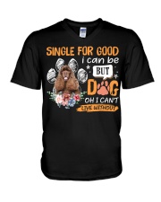 American Cocker Spaniel-CS3184-Single For Good V-Neck T-Shirt tile