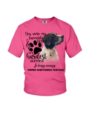 German Shorthaired Pointer-02-CS1389-My Hardest Youth T-Shirt tile
