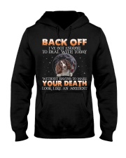English Springer Spaniel-CS3704-Back Off-V3 Hooded Sweatshirt tile