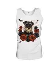 Miniature Schnauzer-CS3406-Rose And Dog-V3 Unisex Tank tile