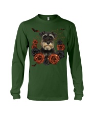 Miniature Schnauzer-CS3406-Rose And Dog-V3 Long Sleeve Tee tile