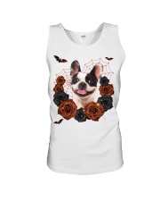 French Bulldog-CS3406-Rose And Dog-V3 Unisex Tank tile