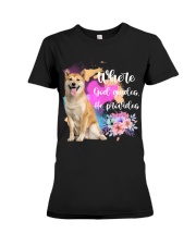Shiba Inu-CS3913-God Guides-V2 Premium Fit Ladies Tee tile
