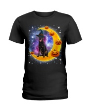 Beauceron -CS3262-Dog And Moon Ladies T-Shirt tile