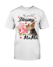 Yorkshire Terrier-NT373-Call Me Mama Classic T-Shirt front