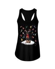 Miniature Pinscher-CS3701-Dog And Birds Ladies Flowy Tank tile