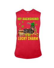 Dachshund-CS4143-Lucky Charm-V2 Sleeveless Tee tile