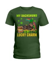 Dachshund-CS4143-Lucky Charm-V2 Ladies T-Shirt tile