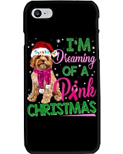 Cavoodle-CS3724-Pink Christmas Phone Case tile