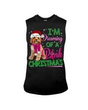 Cavoodle-CS3724-Pink Christmas Sleeveless Tee tile