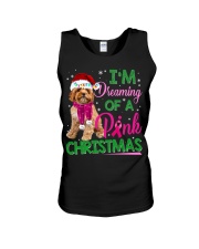 Cavoodle-CS3724-Pink Christmas Unisex Tank tile