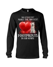 Berger Blanc Suisse-DN2037-Footprints-V2 Long Sleeve Tee tile
