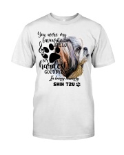 Shih Tzu-Art-CS1389-My Hardest Classic T-Shirt front