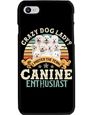 BichonFrise-CS2593-Crazy Dog Lady Phone Case tile
