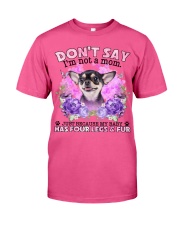 Chihuahua-CS4086-Don't Say-V2 Classic T-Shirt tile