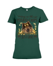 Eurasier-NT498-Dogs Are Like Premium Fit Ladies Tee tile