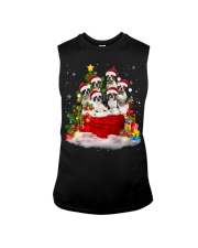 Boston Terrier-Christmas-V12 Sleeveless Tee tile