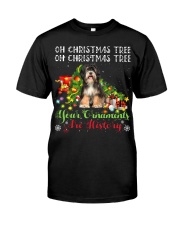 Tibetan Terrier-CS3849-Christmas Tree-V2 Classic T-Shirt front