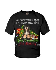 Tibetan Terrier-CS3849-Christmas Tree-V2 Youth T-Shirt tile