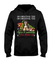 Tibetan Terrier-CS3849-Christmas Tree-V2 Hooded Sweatshirt tile