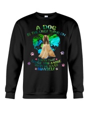Afghan Hound-DN1906-Loves You More Crewneck Sweatshirt tile