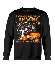 Manchester Terrier-CS3258-Needs A Dog-V2 Crewneck Sweatshirt tile