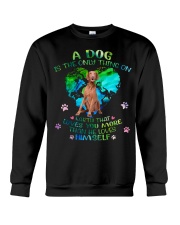 Vizsla-DN1906-Loves You More Crewneck Sweatshirt tile