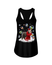Bearded Collie-DN2331-Christmas-V11 Ladies Flowy Tank tile
