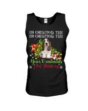 Basset Hound-CS3849-Christmas Tree-V2 Unisex Tank tile