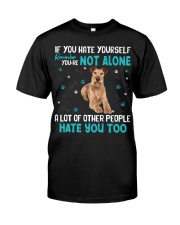 Irish Terrier-CS3151-Not Alone Classic T-Shirt front