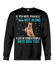 Irish Terrier-CS3151-Not Alone Crewneck Sweatshirt tile