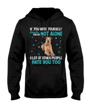 Irish Terrier-CS3151-Not Alone Hooded Sweatshirt tile