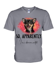 Chihuahua-CS3566 V-Neck T-Shirt tile