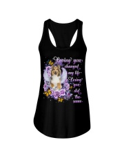 Shetland Sheepdog-CS3490-Loving You-V2 Ladies Flowy Tank tile