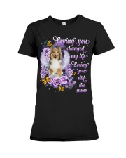 Shetland Sheepdog-CS3490-Loving You-V2 Premium Fit Ladies Tee tile