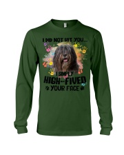 Bearded Collie-CS3242-Not Hit You Long Sleeve Tee tile