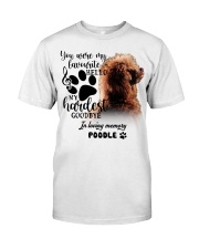 Poodle-CS1389-My Hardest Classic T-Shirt front