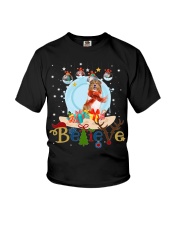 Rough Collie-CS4082-Believe-V2 Youth T-Shirt tile