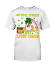 Bull Terrier-CS4143-Lucky Charm-V2 Classic T-Shirt front