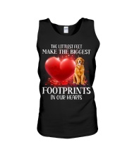 Golden Retriever-DN2037-Footprints-V2 Unisex Tank tile