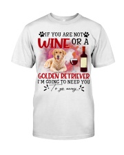 Golden Retriever-CS4110-To Need You Classic T-Shirt front