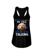 Cavapoo-CS3069-Still Talking Ladies Flowy Tank tile